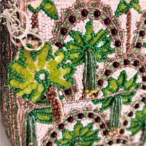 🌴🔥VIRAL🔥🌴find TikTok Beaded Bag - Palm Trees